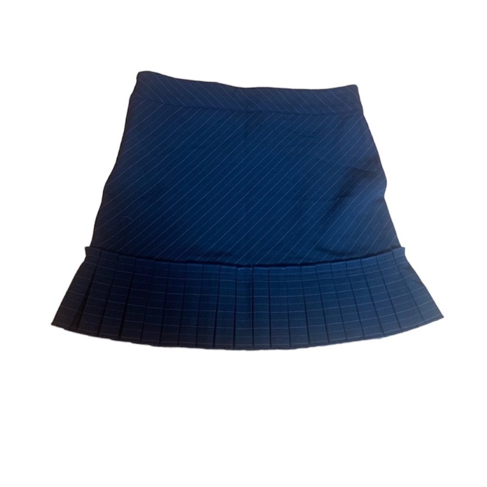 Bebe stripped mini skirt